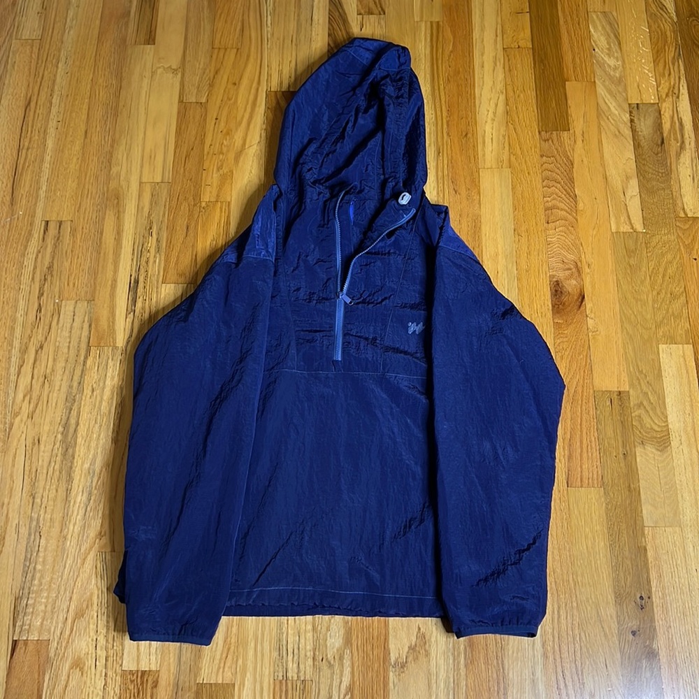 Without Walls Blue Rain Jacket Size L